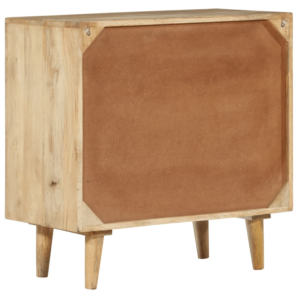 Dulap cu sertar, 70x35x70 cm, lemn masiv de mango GartenMobel Dekor