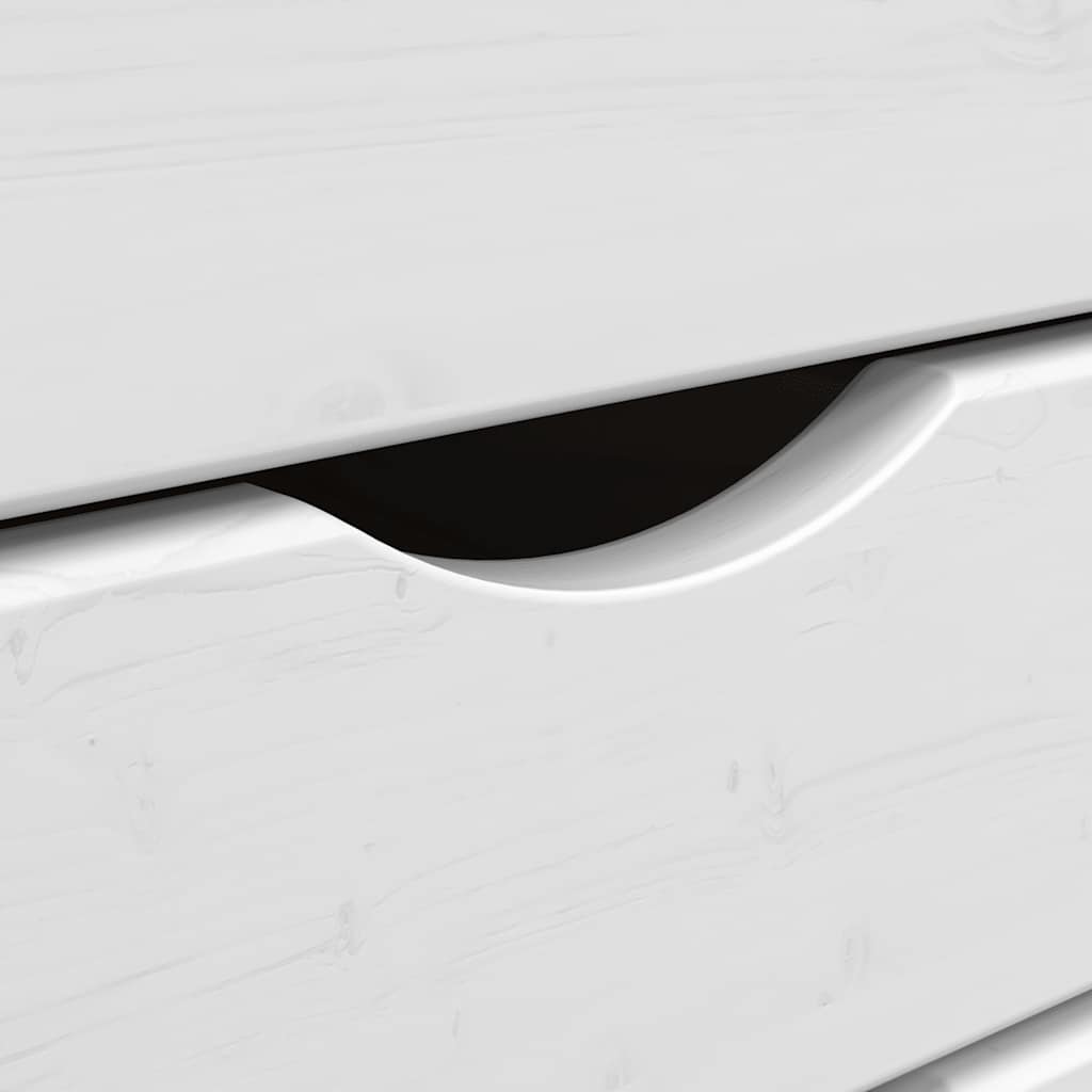 Dulap rulant cu sertare „MOSS”, maro miere, lemn masiv de pin GartenMobel Dekor