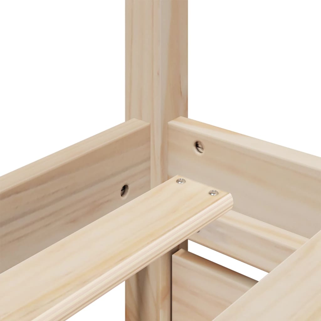 Cadru de pat fără saltea, 90x200 cm, lemn masiv pin GartenMobel Dekor