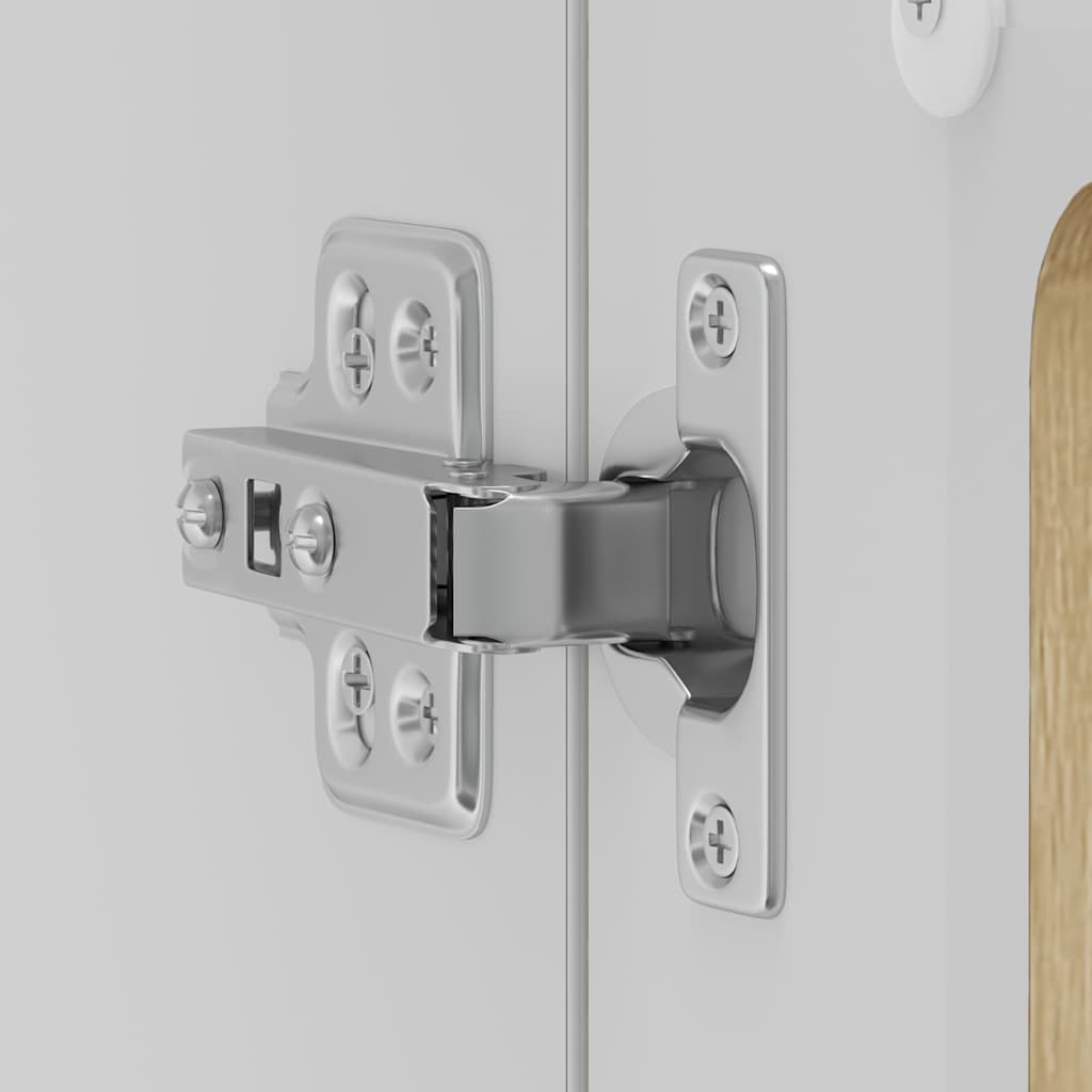 Dulap bucătărie cu ușă sticlă Kalmar lemn de stejar de Sonoma GartenMobel Dekor