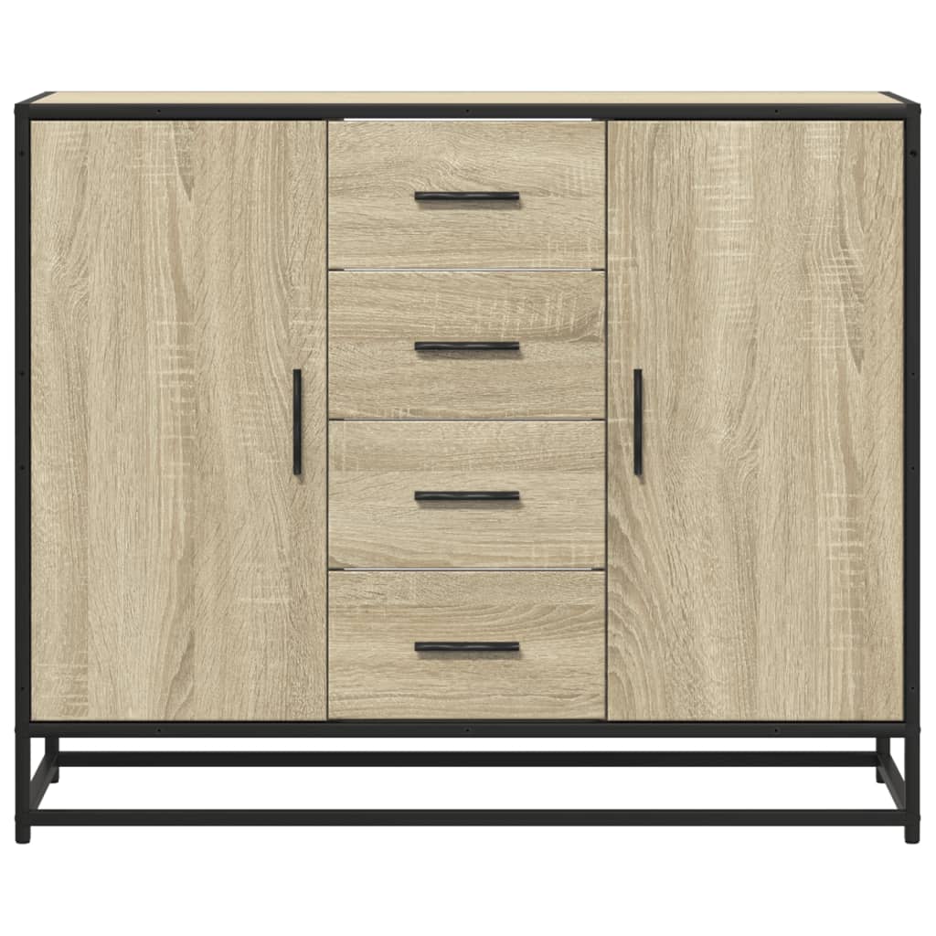 Dulap, stejar sonoma, 92x35x76 cm, lemn prelucrat GartenMobel Dekor
