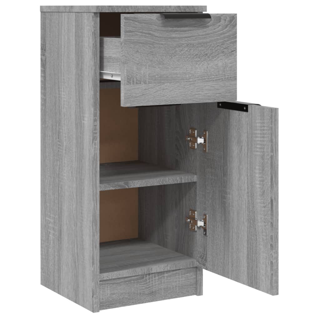 Dulapuri, 2 buc., gri sonoma, 30x30x70 cm, lemn prelucrat GartenMobel Dekor