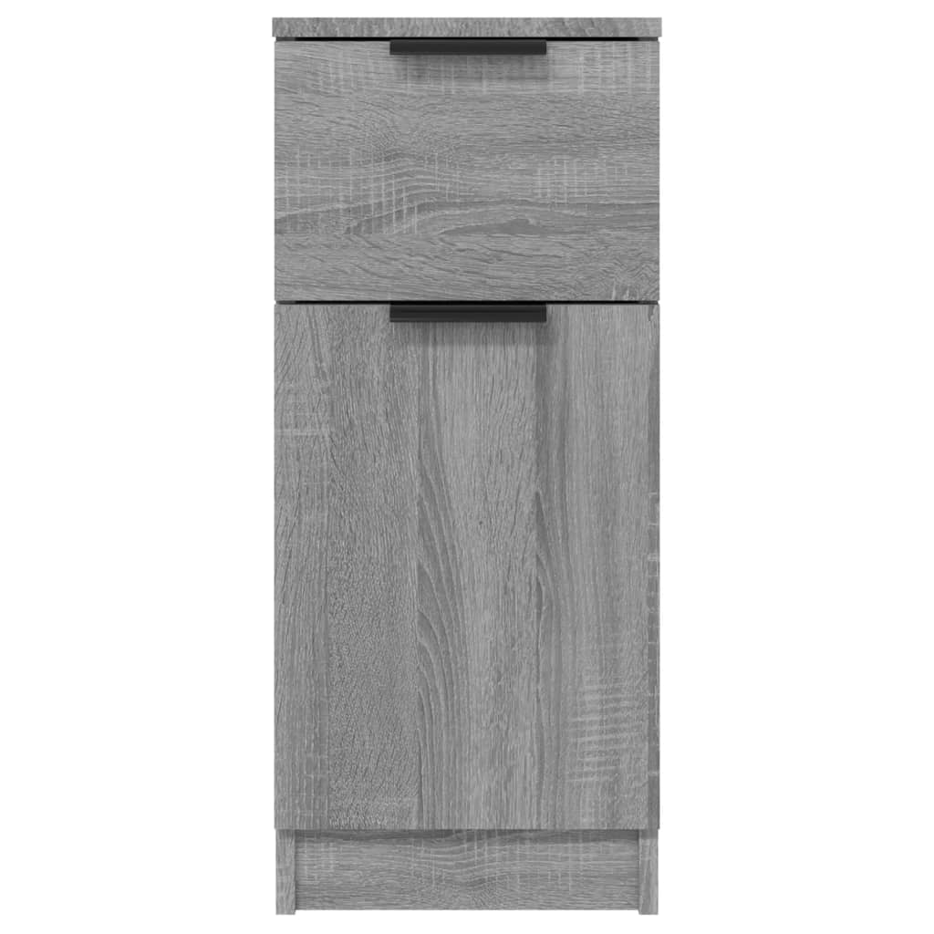 Dulapuri, 2 buc., gri sonoma, 30x30x70 cm, lemn prelucrat GartenMobel Dekor