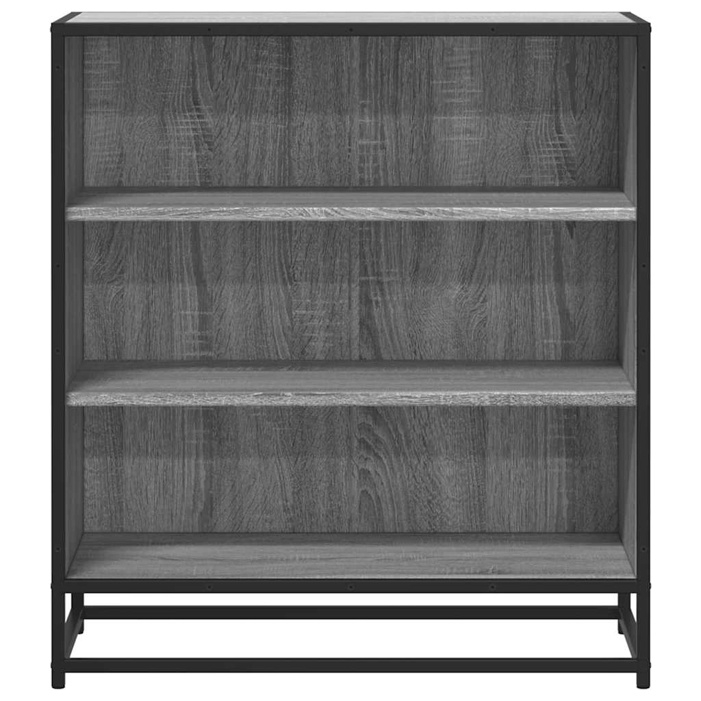 Dulap, gri sonoma, 68x35x76 cm, lemn prelucrat și metal GartenMobel Dekor