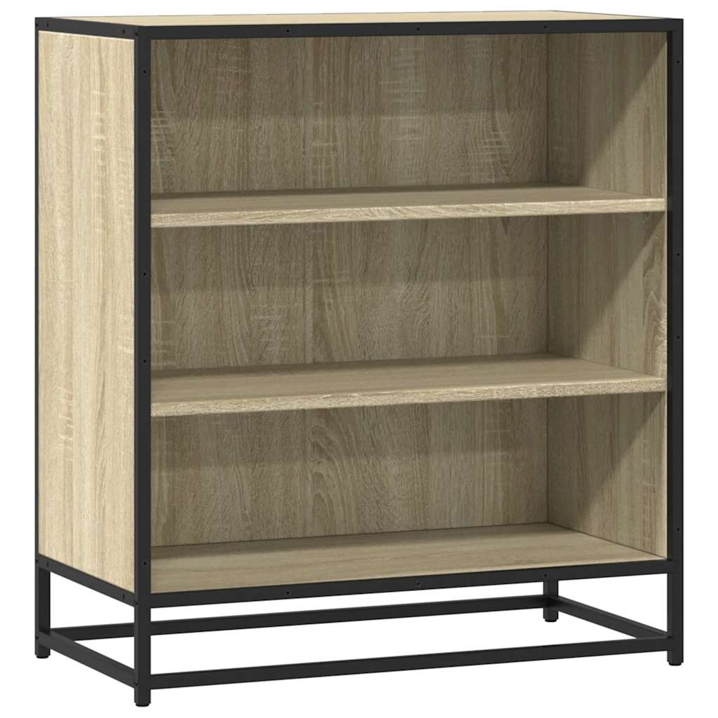 Dulap, stejar sonoma, 68x35x76 cm, lemn prelucrat și metal GartenMobel Dekor