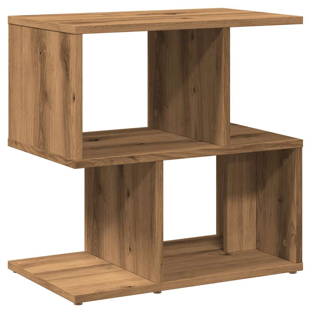 Noptiere 2 buc. stejar artizanal 50x30x51,5 cm lemn prelucrat GartenMobel Dekor