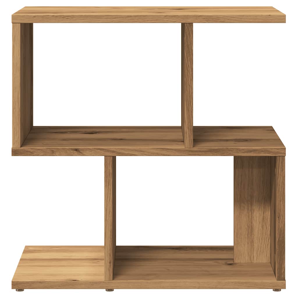 Noptiere 2 buc. stejar artizanal 50x30x51,5 cm lemn prelucrat GartenMobel Dekor