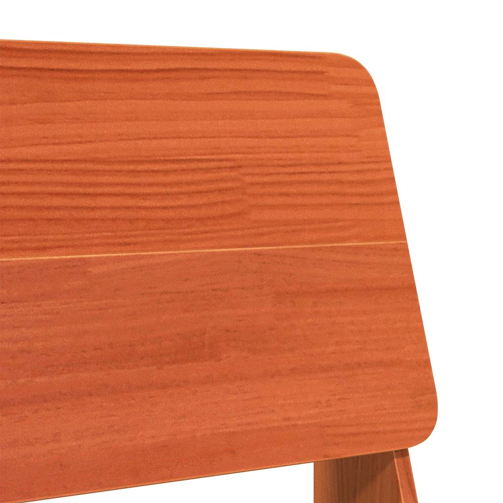 Scaune grădină 2 buc maro ceară 60x64x70,5 cm lemn masiv de pin GartenMobel Dekor