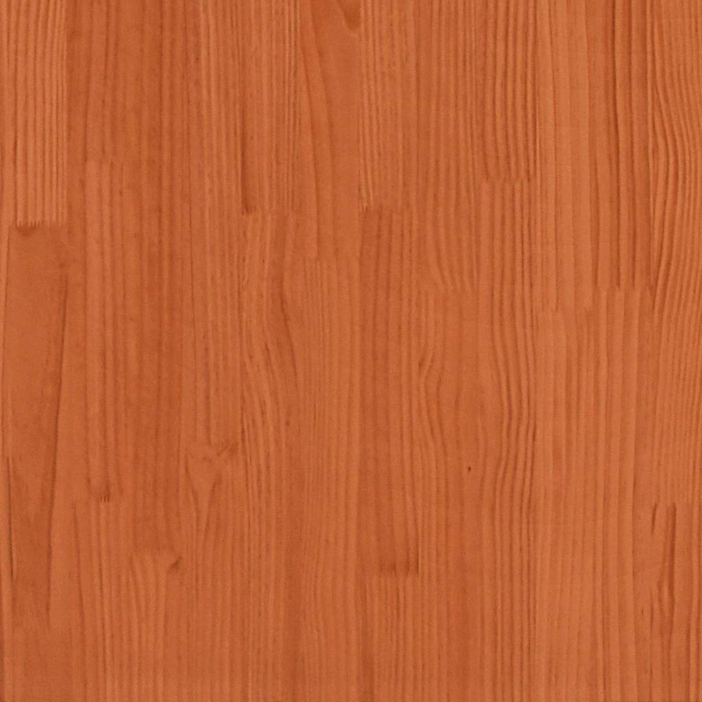 Scaune grădină 2 buc maro ceară 60x64x70,5 cm lemn masiv de pin GartenMobel Dekor