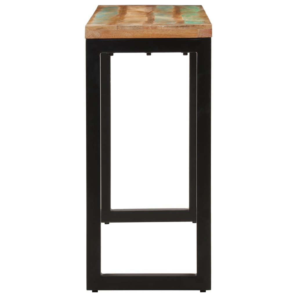 Masă consolă, 110x35x75 cm, lemn masiv de reciclat GartenMobel Dekor