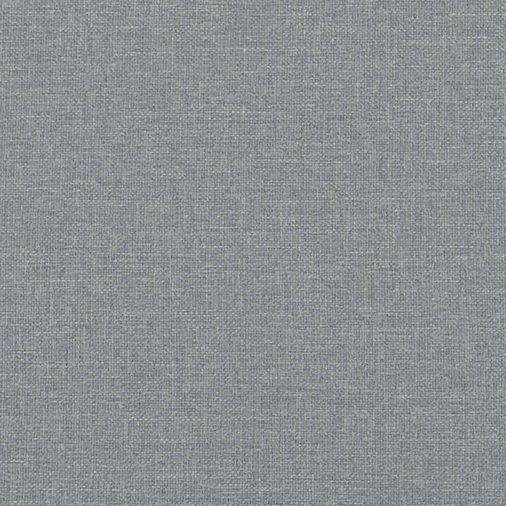 Fotoliu rabatabil, gri deschis, material textil GartenMobel Dekor