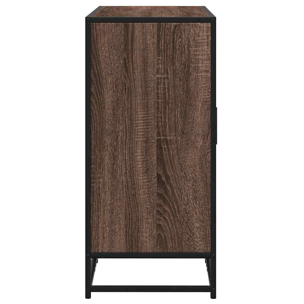 Dulap, stejar maro, 92x35x76 cm, lemn prelucrat GartenMobel Dekor
