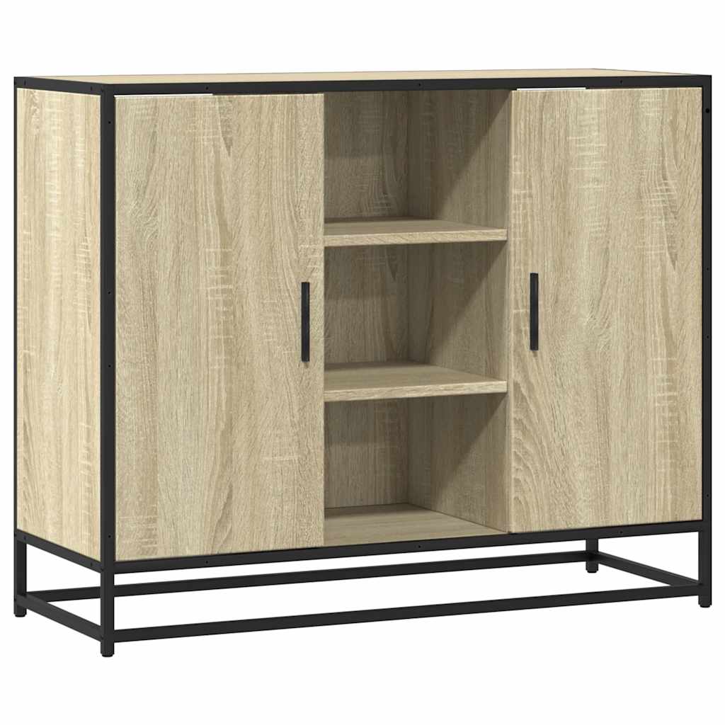 Dulap, stejar sonoma, 92x35x76 cm, lemn prelucrat GartenMobel Dekor