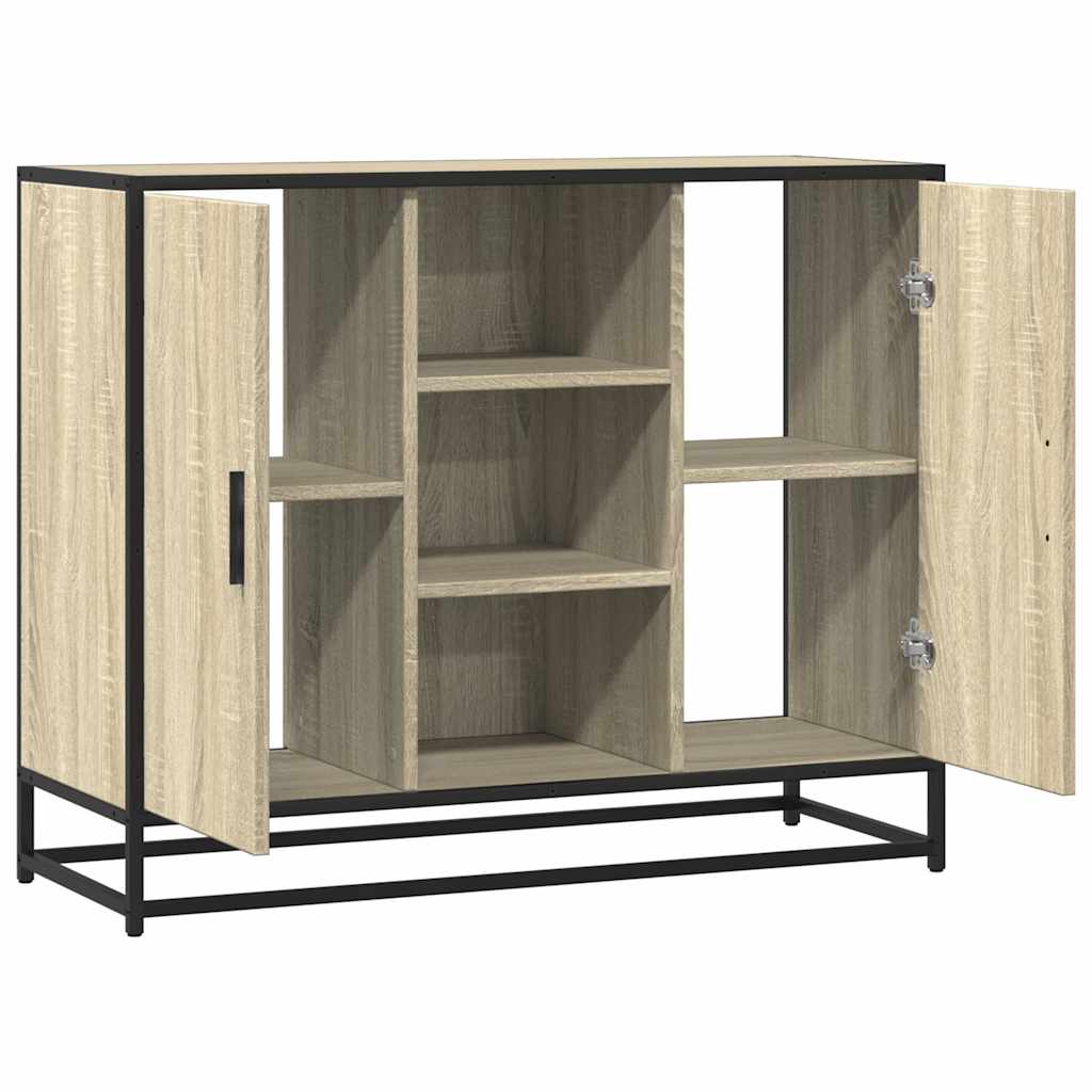 Dulap, stejar sonoma, 92x35x76 cm, lemn prelucrat GartenMobel Dekor