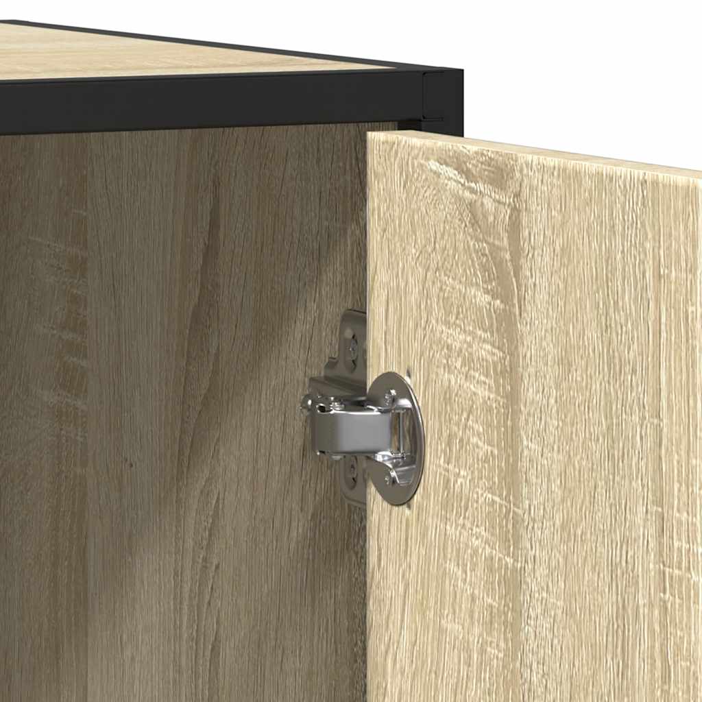 Dulap, stejar sonoma, 92x35x76 cm, lemn prelucrat GartenMobel Dekor