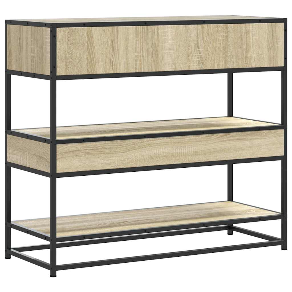 Măsuță consolă, stejar sonoma, 90x35x80 cm, lemn prelucrat GartenMobel Dekor