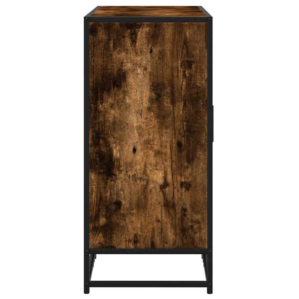 Servantă, stejar fumuriu, 92x35x76 cm, lemn compozit GartenMobel Dekor