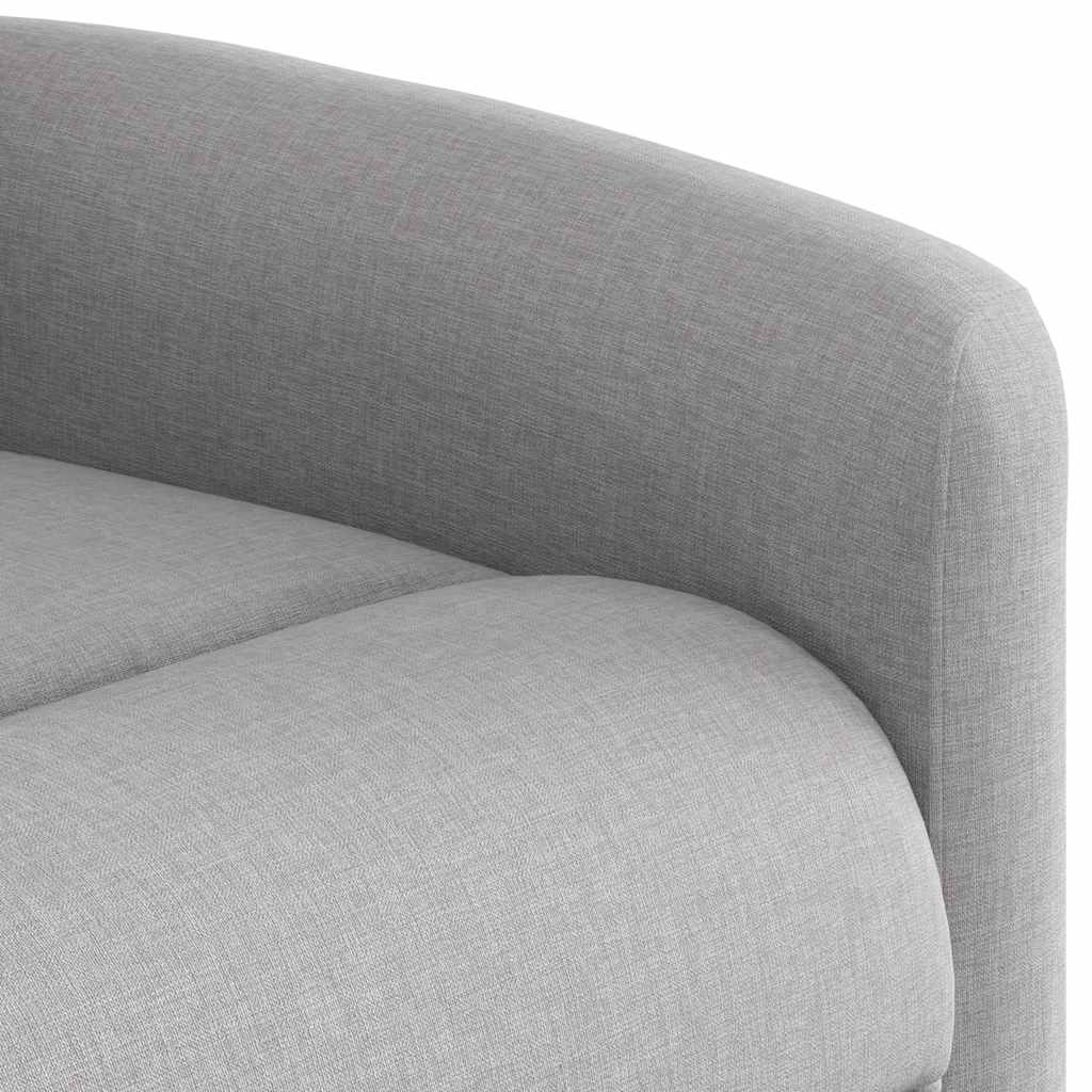 Scaun reclinabil electric pentru masaj Cloud Grey Fabric GartenMobel Dekor
