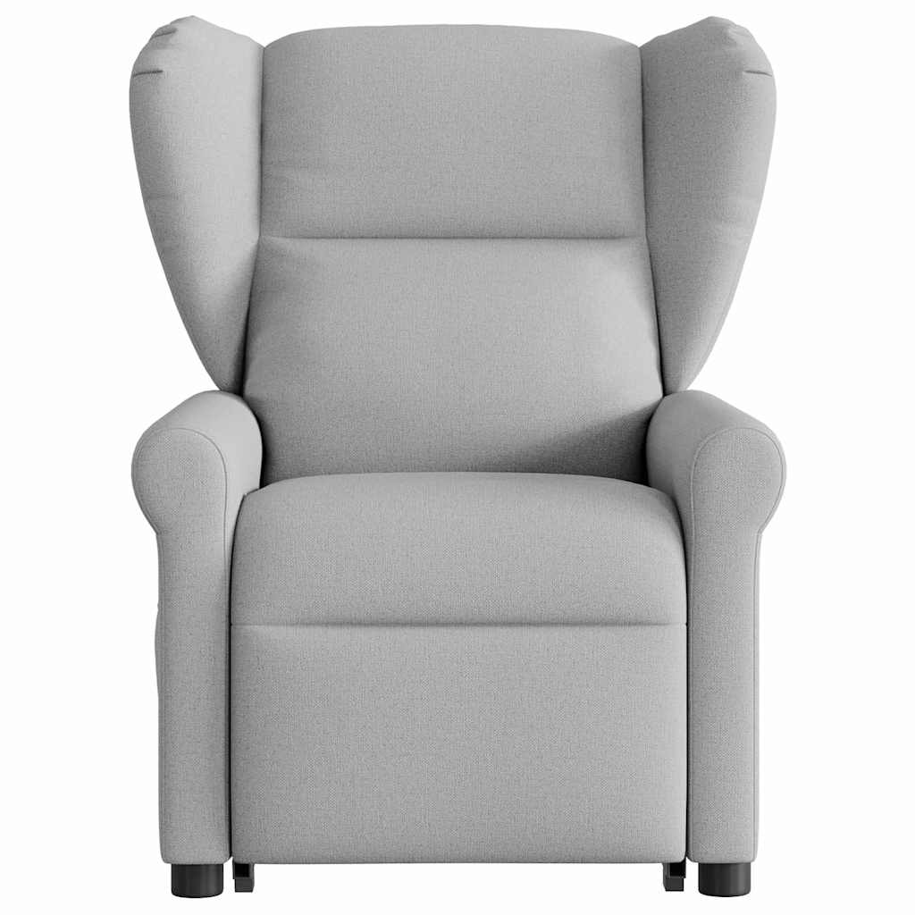 Scaun reclinabil electric, țesătură gri nor GartenMobel Dekor