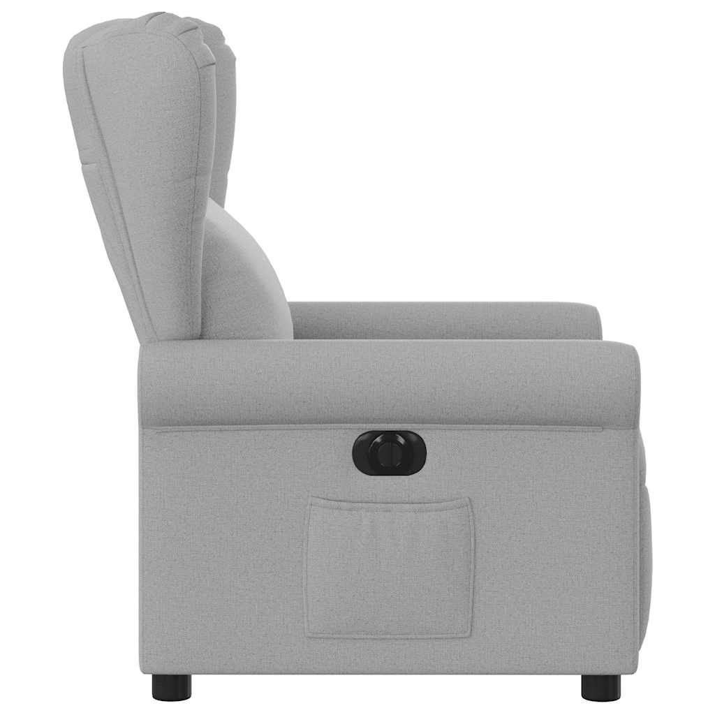 Scaun reclinabil electric Cloud Grey Fabric GartenMobel Dekor