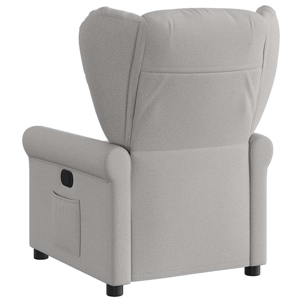 Scaun reclinabil electric Cloud Grey Fabric GartenMobel Dekor