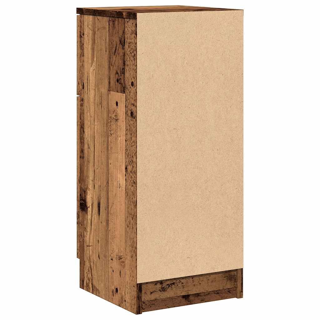 Dulapuri, 2 buc., lemn vechi, 30x30x70 cm, lemn prelucrat GartenMobel Dekor
