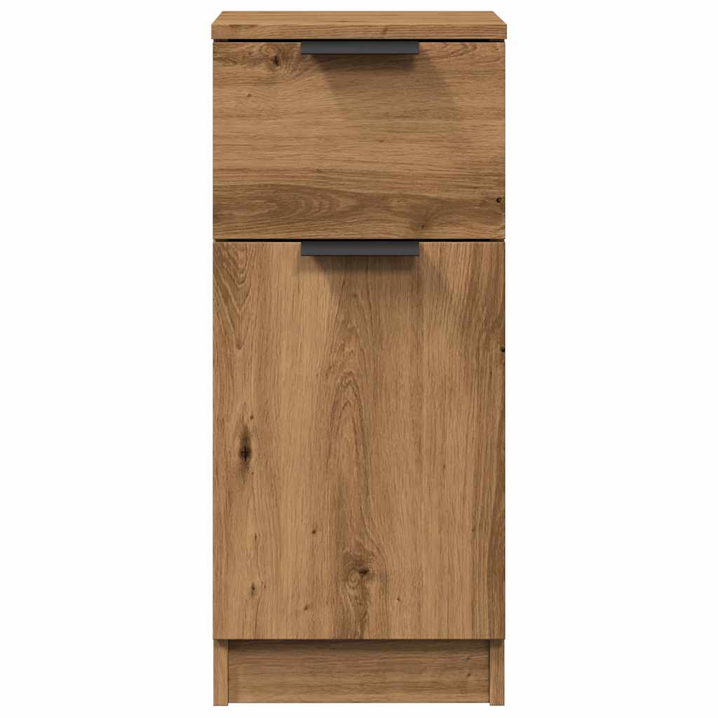 Dulapuri, 2 buc., stejar artizanal, 30x30x70 cm, lemn compozit GartenMobel Dekor