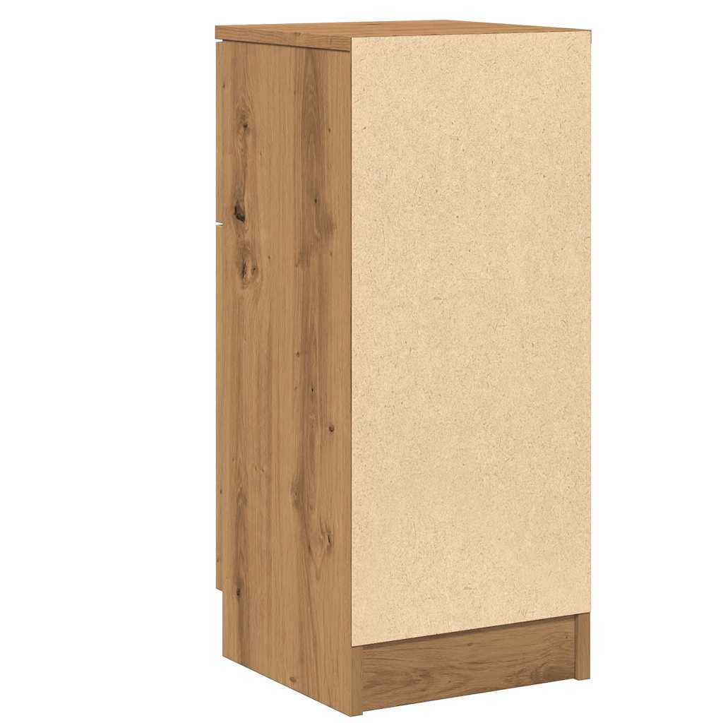 Dulapuri, 2 buc., stejar artizanal, 30x30x70 cm, lemn compozit GartenMobel Dekor