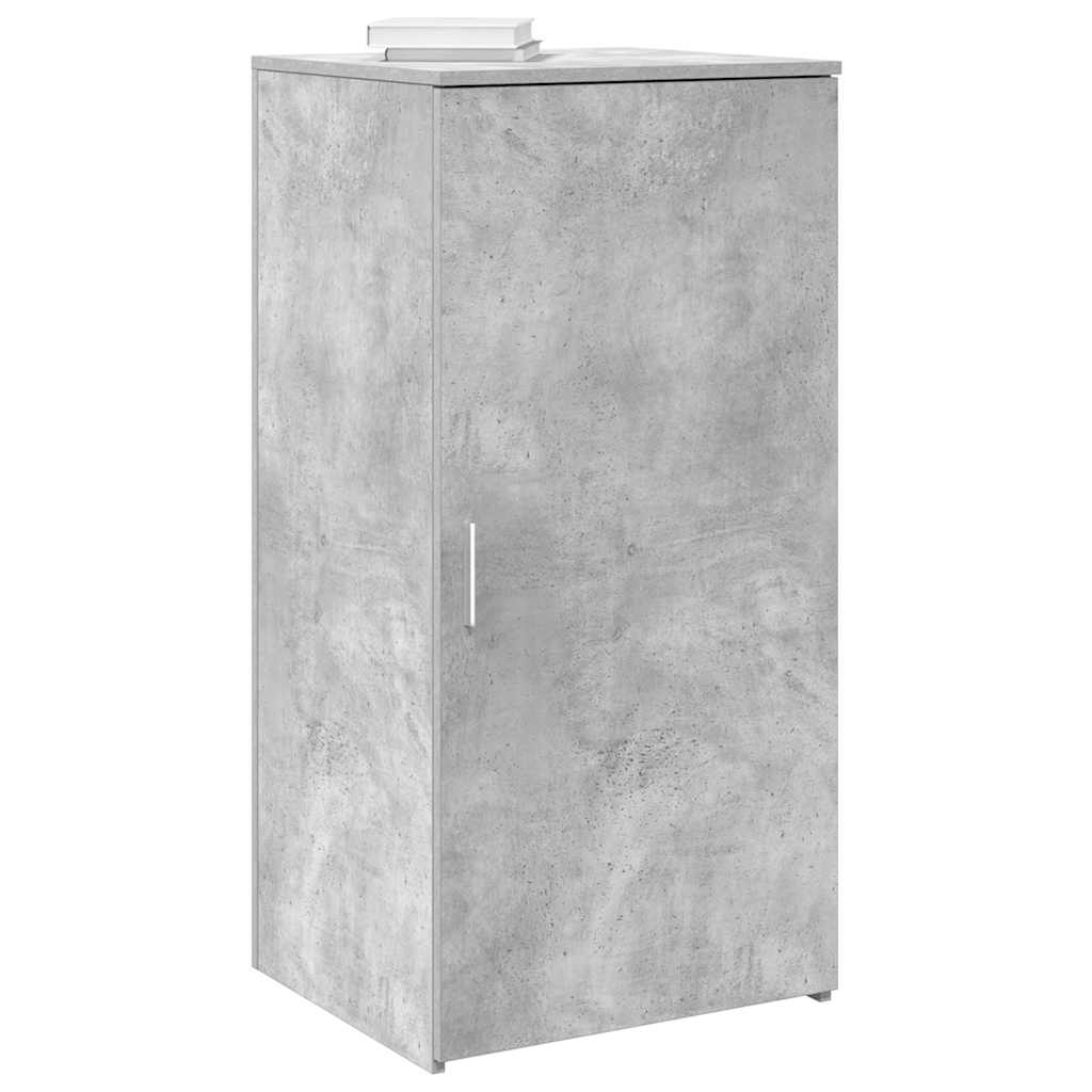 Dulap de depozitare, gri beton, 50x45x103,5 cm, lemn prelucrat GartenMobel Dekor