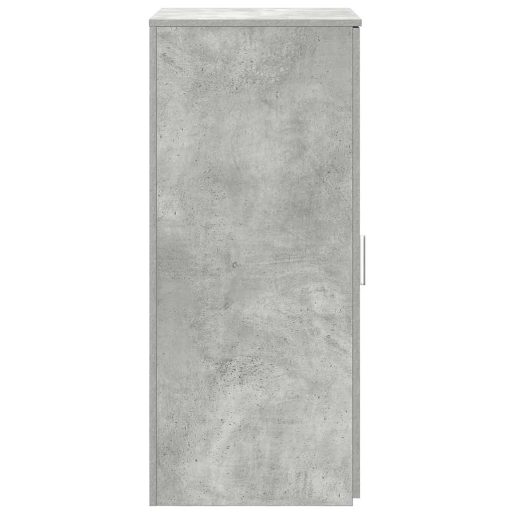 Dulap de depozitare, gri beton, 50x45x103,5 cm, lemn prelucrat GartenMobel Dekor