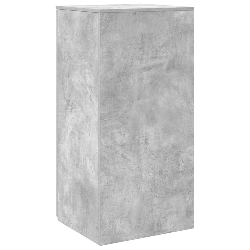 Dulap de depozitare, gri beton, 50x45x103,5 cm, lemn prelucrat GartenMobel Dekor