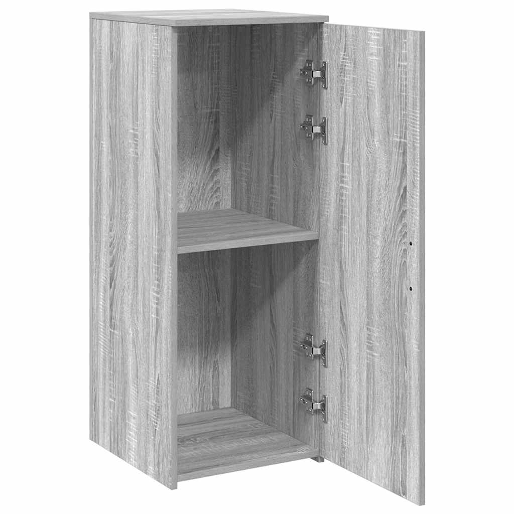 Dulap de depozitare sonoma gri 40x45x103,5 cm lemn prelucrat GartenMobel Dekor