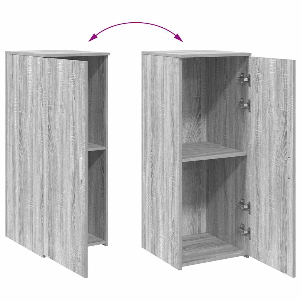 Dulap de depozitare sonoma gri 40x45x103,5 cm lemn prelucrat GartenMobel Dekor