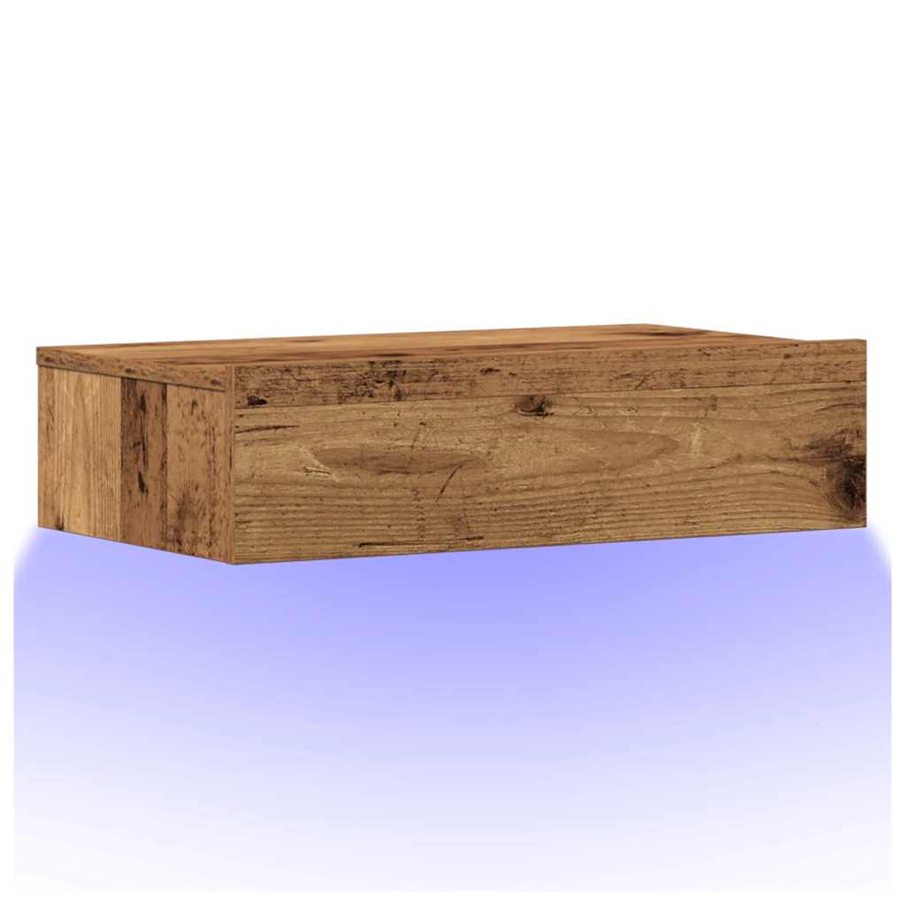 Noptiera Lemn Vechi 60x35 cm Lemn prelucrat GartenMobel Dekor