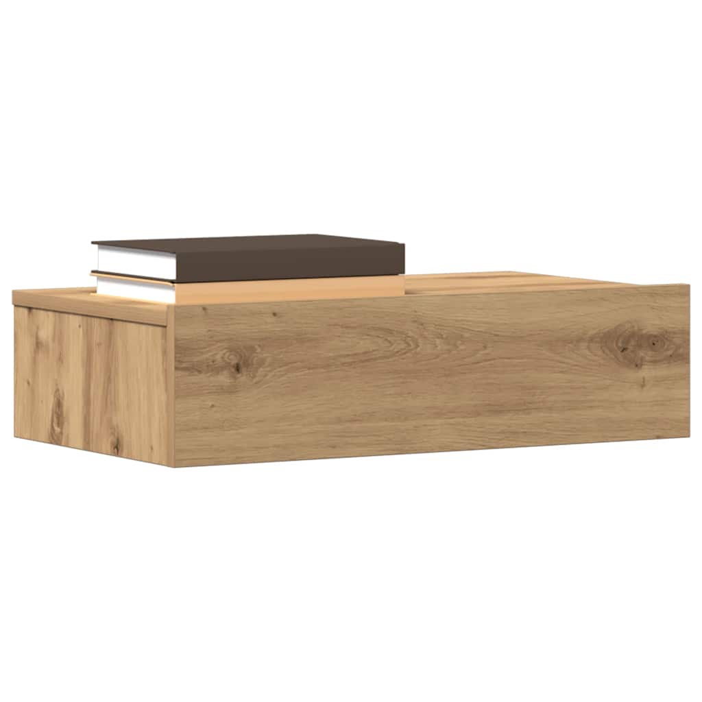 Noptiera Stejar artizanal 60x35 cm Lemn prelucrat GartenMobel Dekor