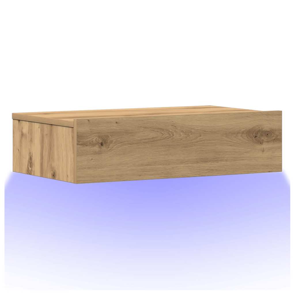 Noptiera Stejar artizanal 60x35 cm Lemn prelucrat GartenMobel Dekor