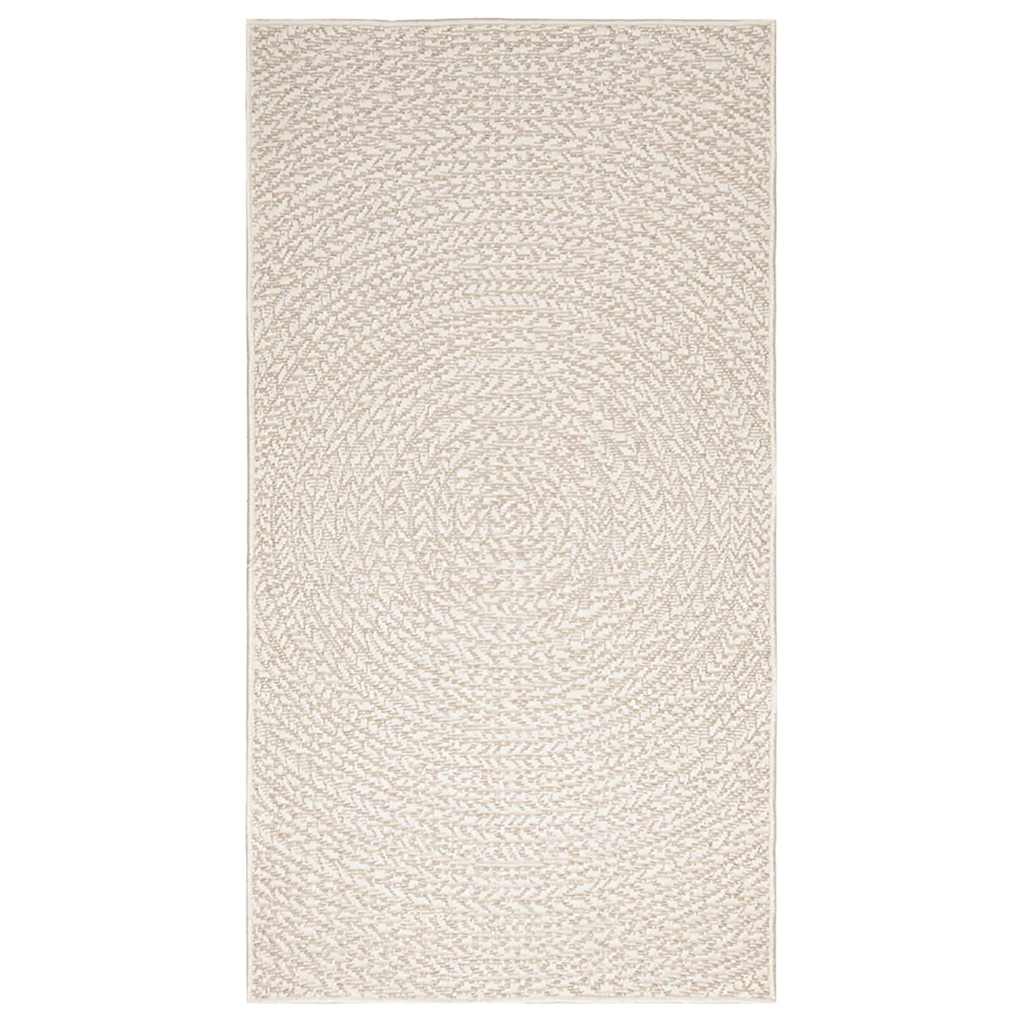 Covor „ZIZUR” crem aspect iută pentru interior și exterior GartenMobel Dekor