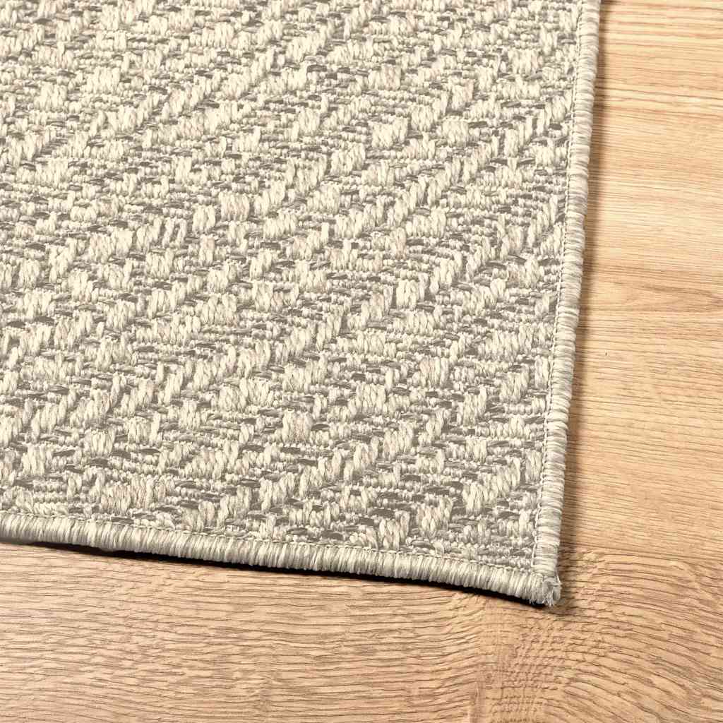 Covor „ZIZUR” crem aspect iută pentru interior și exterior GartenMobel Dekor