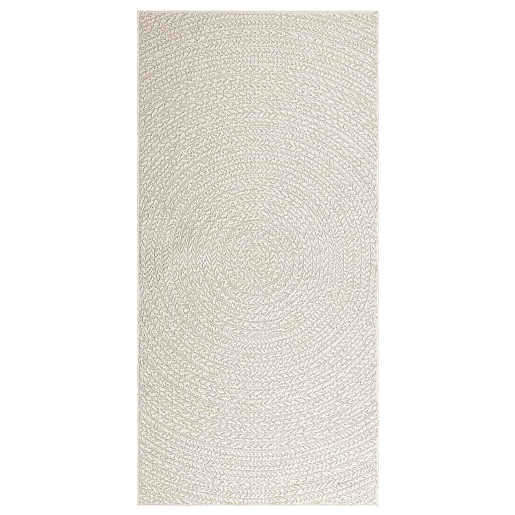 Covor „ZIZUR” crem aspect iută pentru interior și exterior GartenMobel Dekor