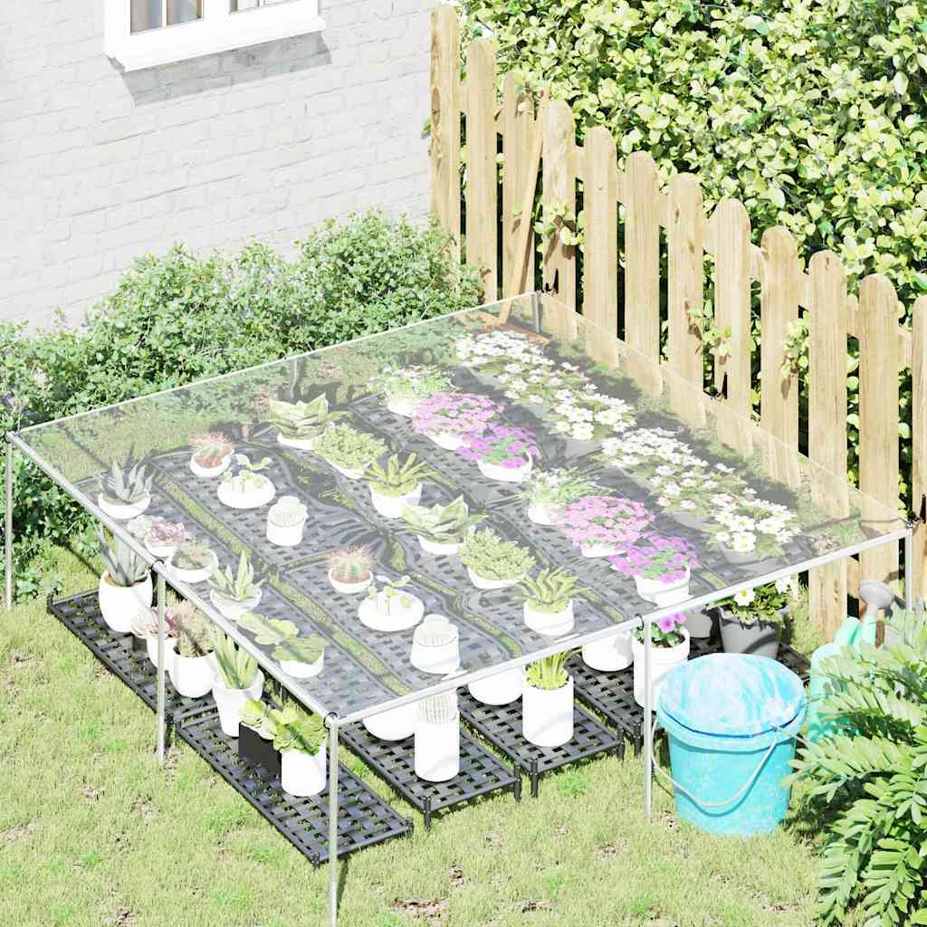 Prelata transparenta cu ochiuri 2x2 m PVC GartenMobel Dekor