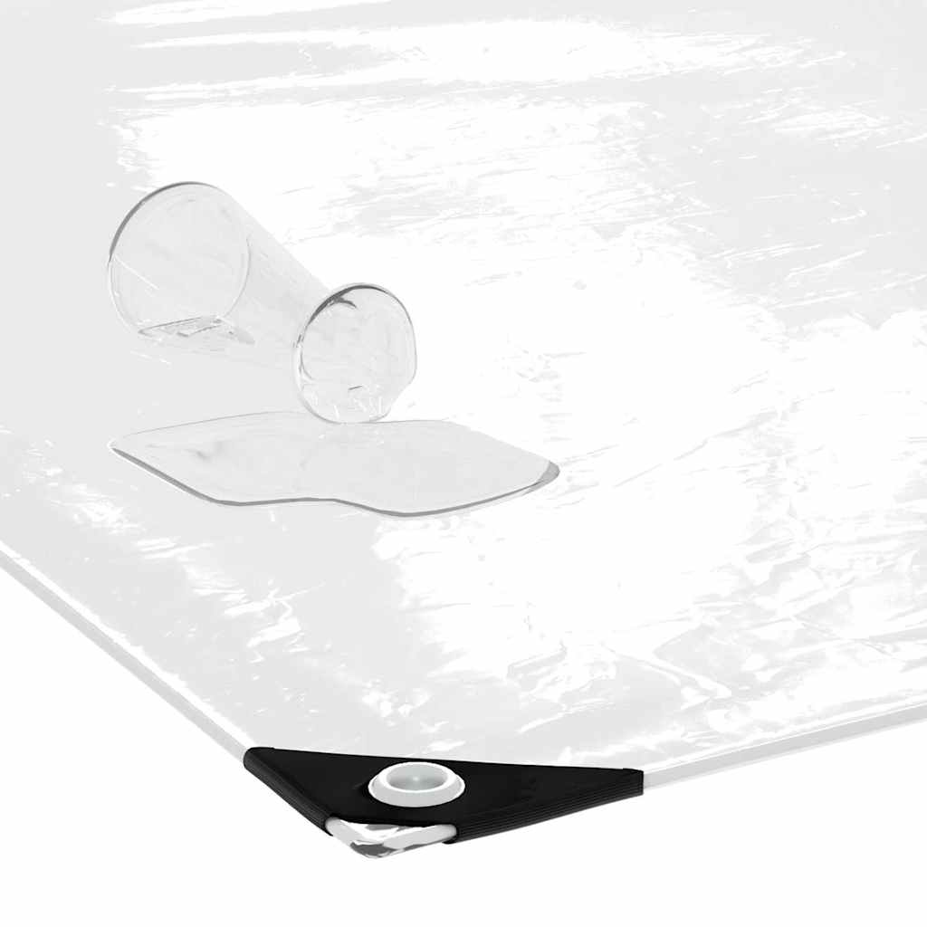 Prelata transparenta cu ochiuri 2x5 m PVC GartenMobel Dekor