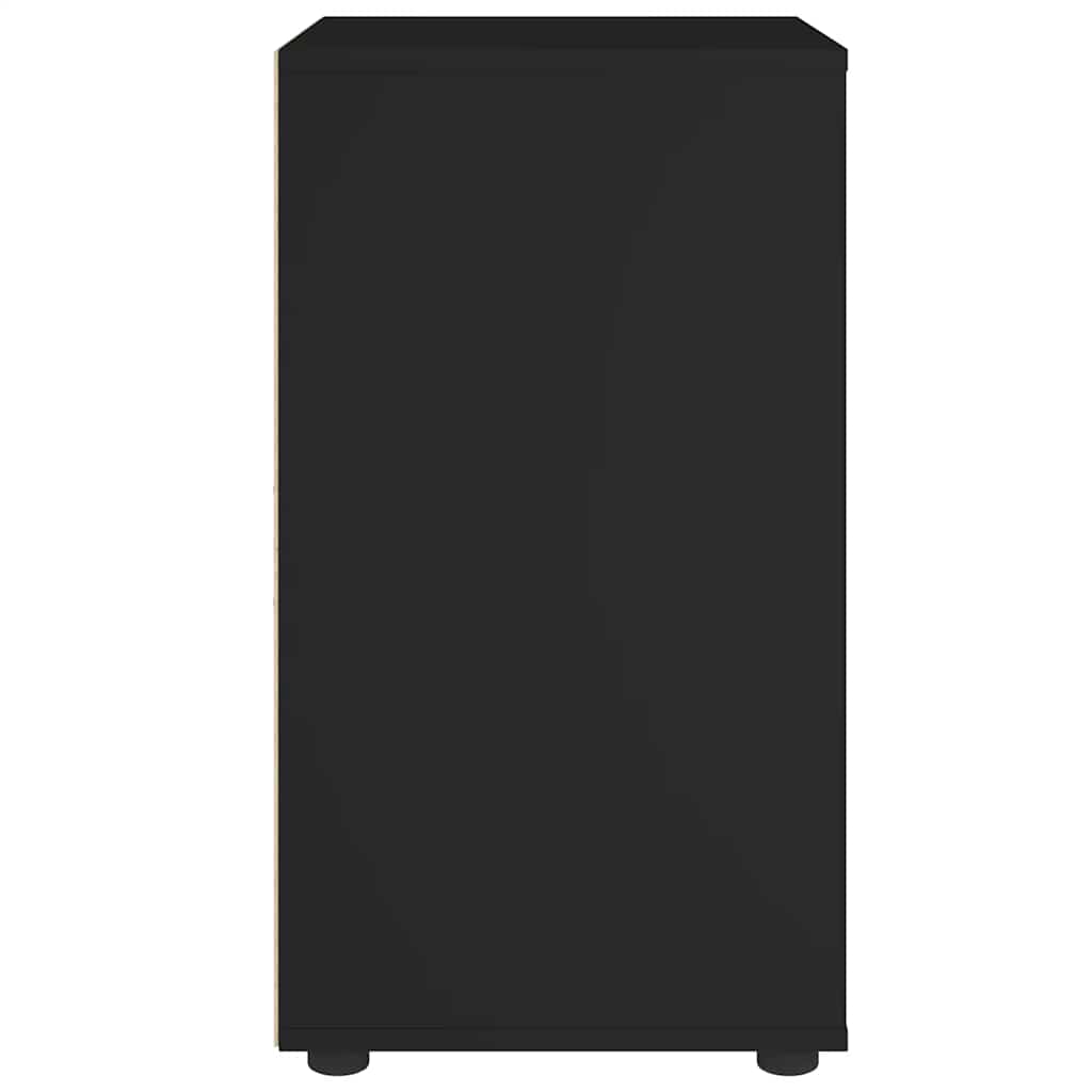 Bufetă „VISNES” Negru 60x40x73 cm lemn prelucrat GartenMobel Dekor