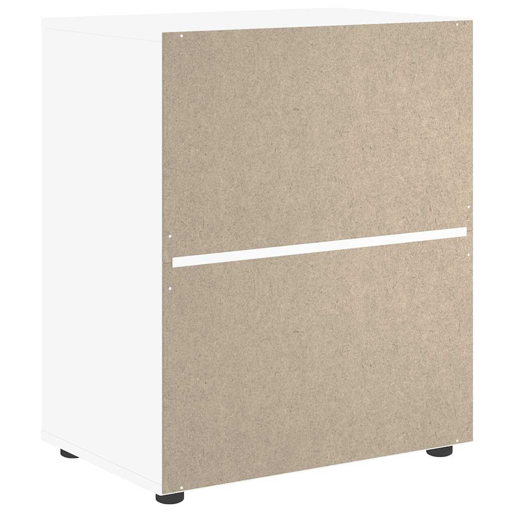Bufetă „VISNES” alb 60x40x73 cm lemn prelucrat GartenMobel Dekor