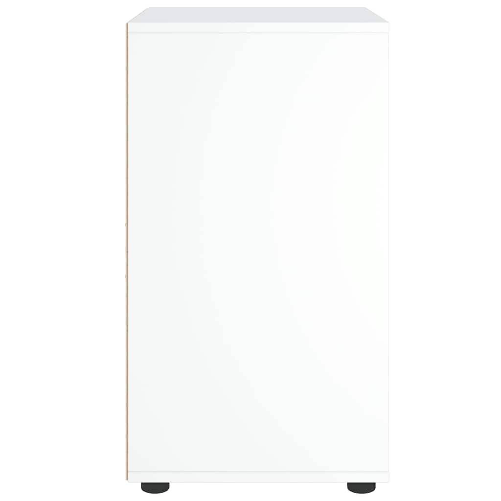 Bufetă „VISNES” alb 60x40x73 cm lemn prelucrat GartenMobel Dekor