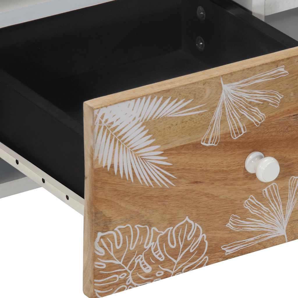 Comodă TV, 100x33,5x46 cm, lemn masiv de mango GartenMobel Dekor