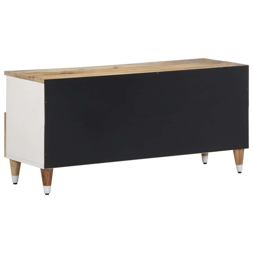 Comodă TV, 100x33,5x46 cm, lemn masiv de mango GartenMobel Dekor