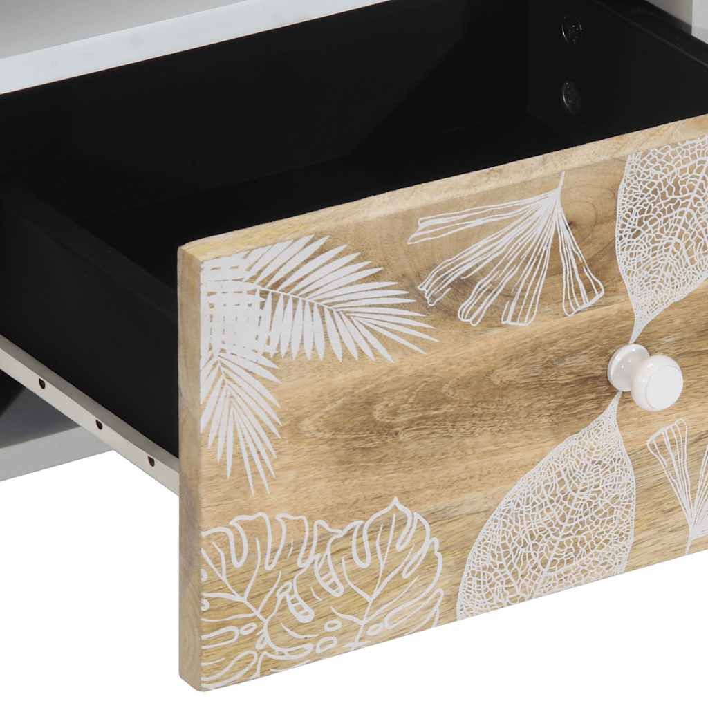 Comodă TV, 100x33,5x46 cm, lemn masiv de mango GartenMobel Dekor