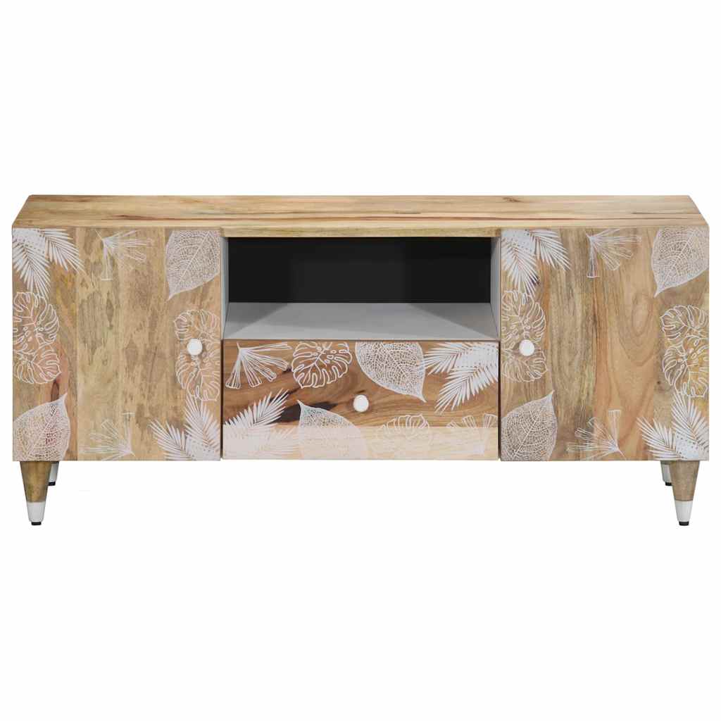 Dulap TV 105x33,5x46 cm lemn masiv de mango GartenMobel Dekor