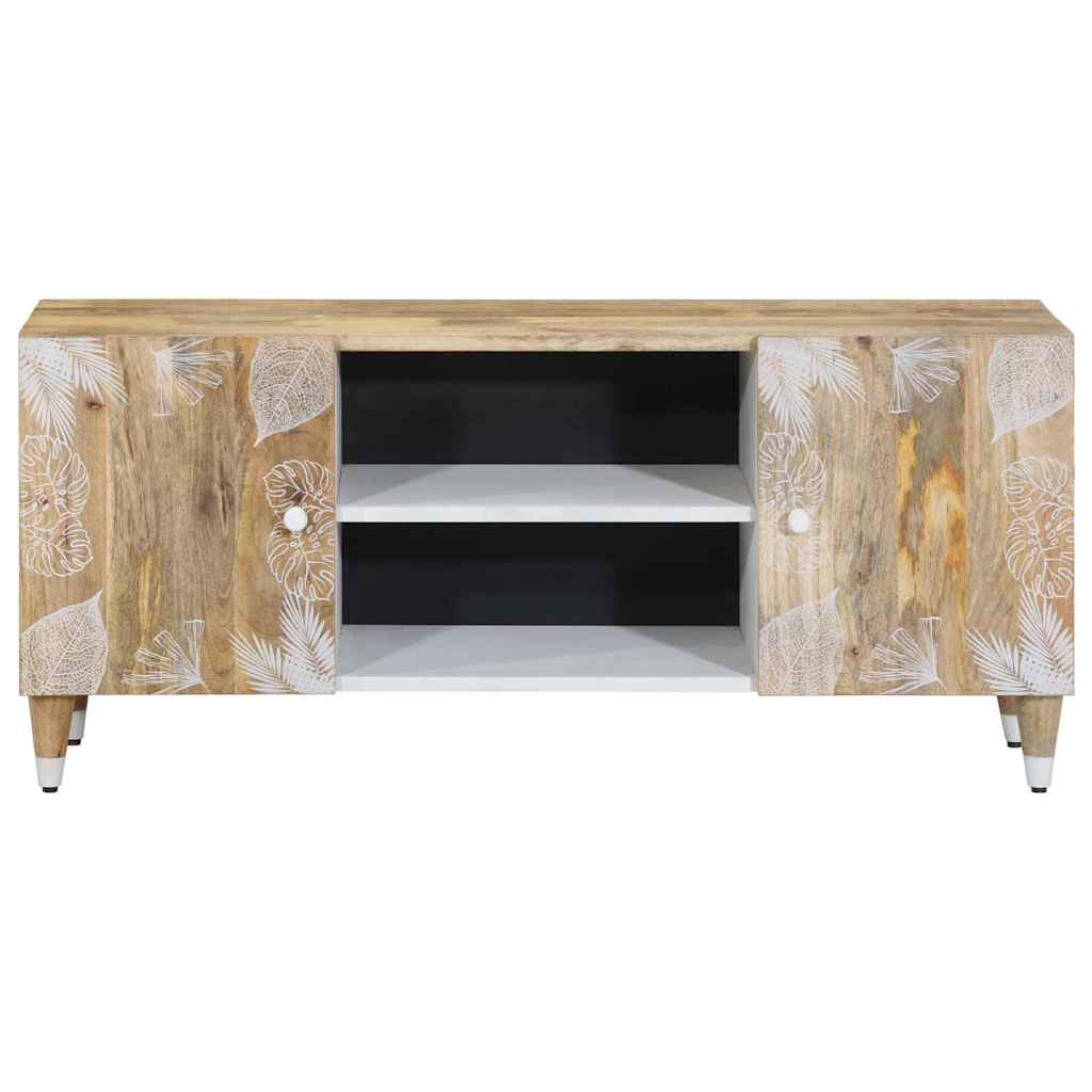 Dulap TV 105x33,5x46 cm lemn masiv de mango GartenMobel Dekor