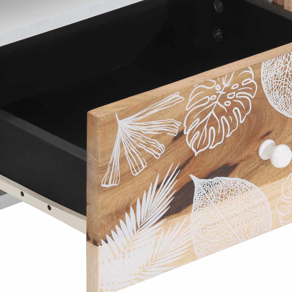 Dulap TV 105x33,5x46 cm lemn masiv de mango GartenMobel Dekor